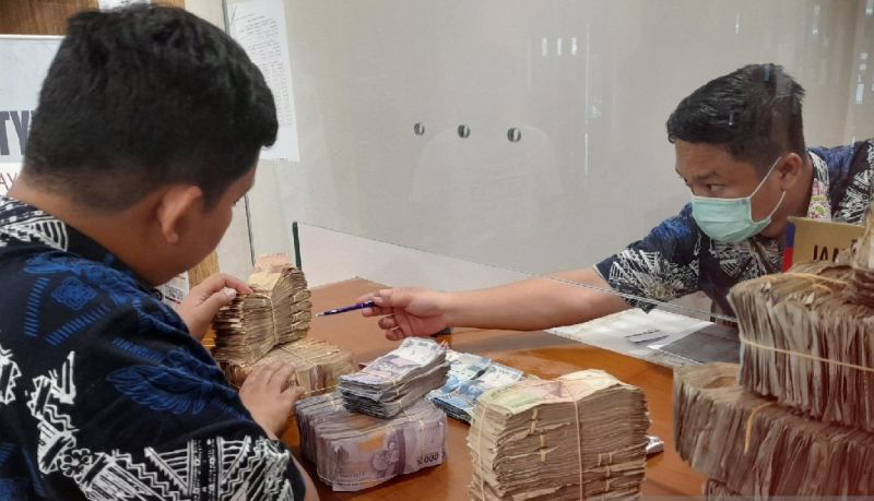 Bank Indonesia Banten temukan 1.025 lembar uang palsu Bank Indonesia Banten temukan 1.025 lembar uang palsu