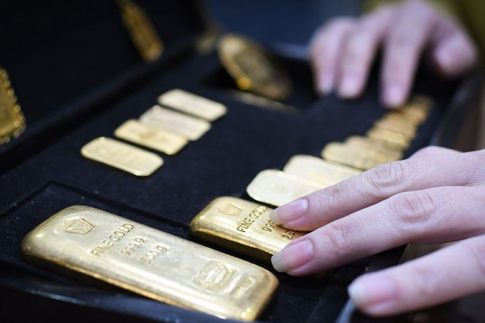 Harga emas Antam turun tipis jadi Rp1,431 juta per gram Harga emas Antam turun tipis jadi Rp1,431 juta per gram