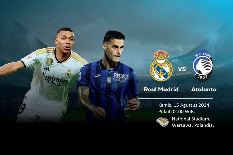 Real Madrid bawa pemain terbaik ke Piala Super UEFA termasuk Mbappe