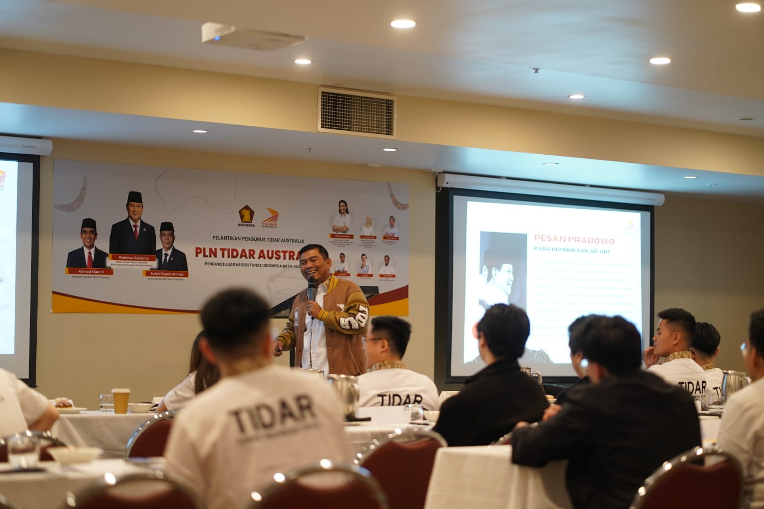 TIDAR Australia sukses melaksanakan TUNAS 1 & 2 serta pelantikan ketua pengurus luar negeri di Melbourne