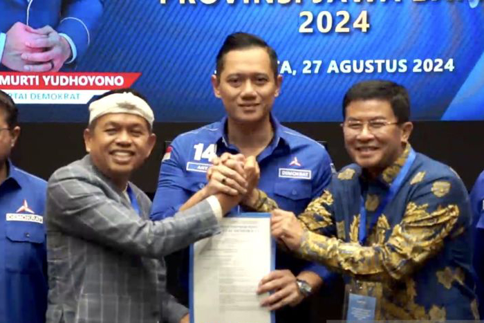 Demokrat resmi dukung Dedi Mulyadi-Erwan Setiawan maju Pilgub Jabar Demokrat resmi dukung Dedi Mulyadi-Erwan Setiawan maju Pilgub Jabar