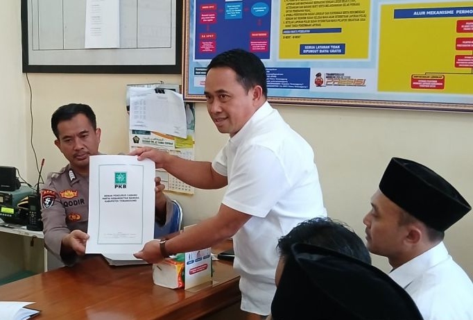 DPC PKB laporkan Lukman Edy ke Mapolres Temanggung