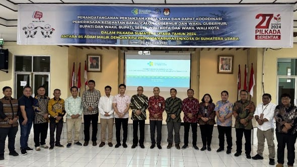 Rumah sakit Adam Malik Medan dipercayai unntuk Pemeriksaan Kesehatan Paslon Pilkada 2024 Rumah sakit Adam Malik Medan dipercayai unntuk Pemeriksaan Kesehatan Paslon Pilkada 2024
