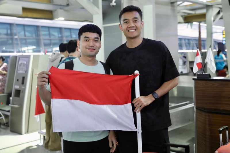 Skuad bulu tangkis Indonesia bawa semangat Hari Kemerdekaan jelang Japan Open Skuad bulu tangkis Indonesia bawa semangat Hari Kemerdekaan jelang Japan Open