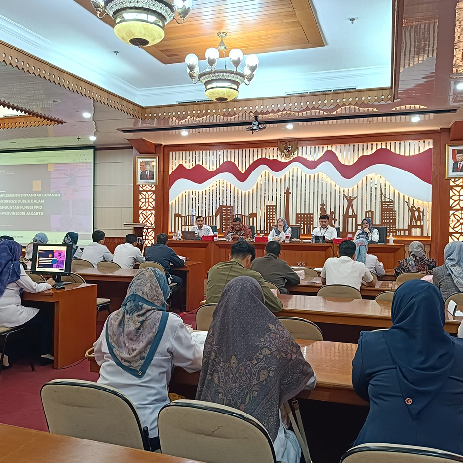 KI DKI Jakarta dan Pemerintah Kota Jakarta Pusat sinergi penguatan PPID