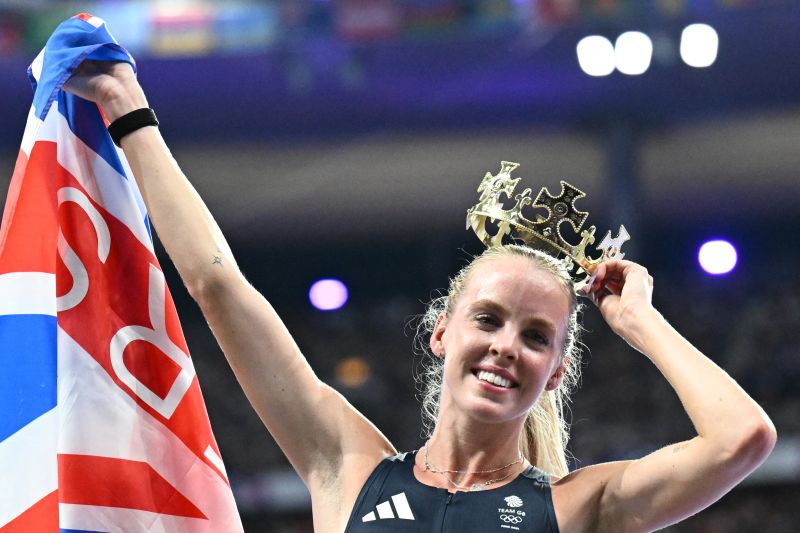 Keely Hodgkinson rebut emas setelah kuasai lari 800m putri Keely Hodgkinson rebut emas setelah kuasai lari 800m putri