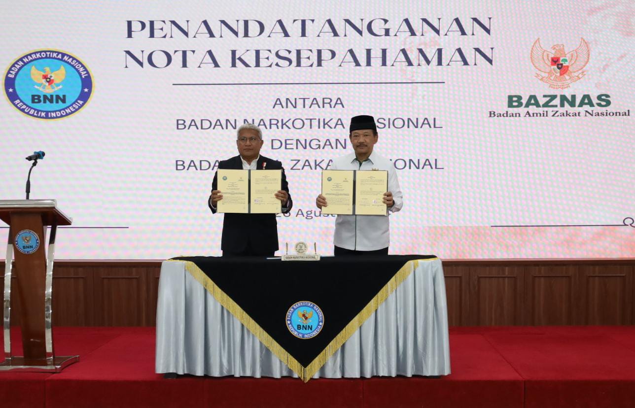 BAZNAS dan BNN tandatangani kerja sama peningkatan ZIS di Indonesia