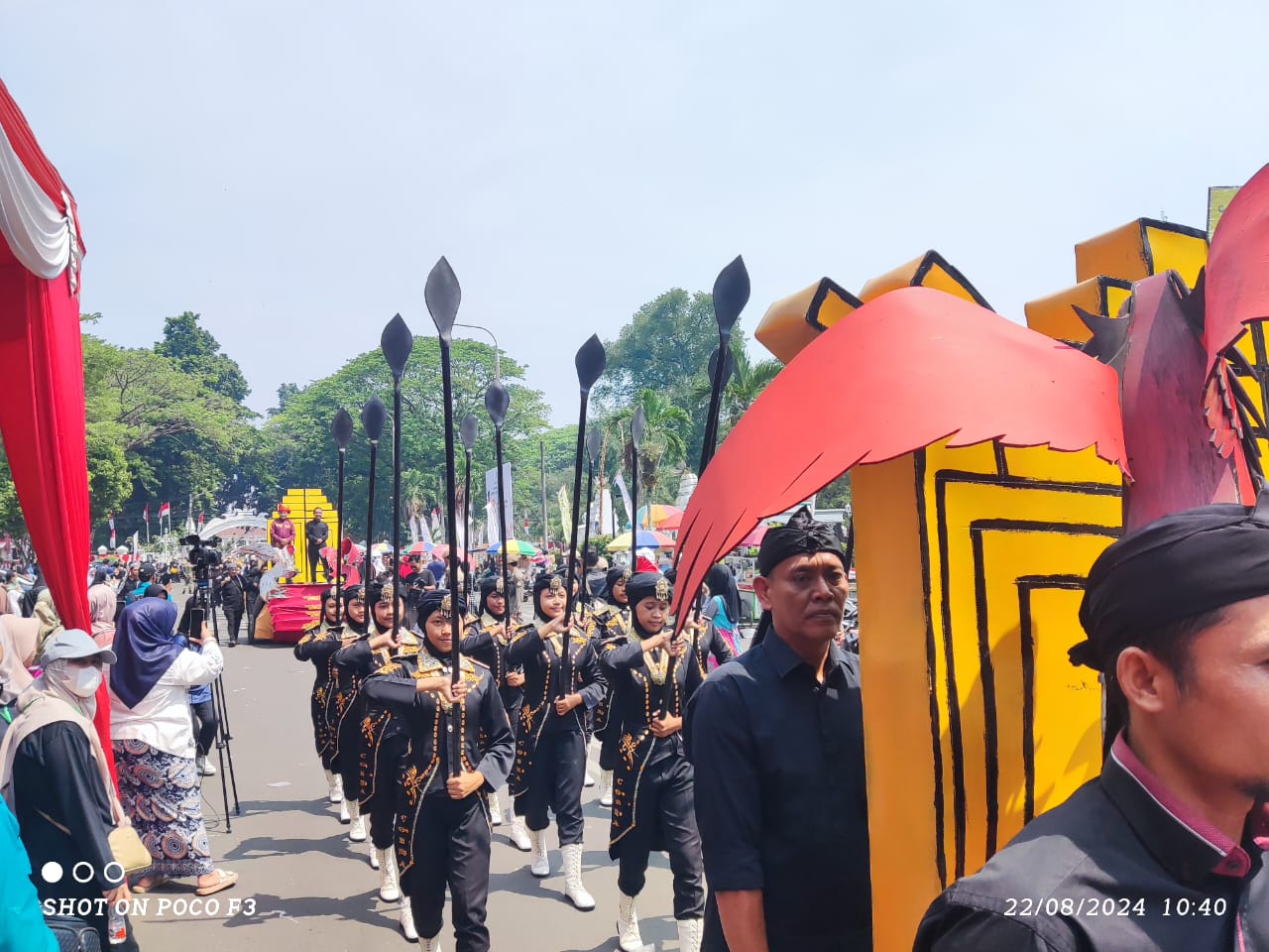 Pawai HUT Kota Serang lumpuhkan akses menuju rumah sakit Pawai HUT Kota Serang lumpuhkan akses menuju rumah sakit