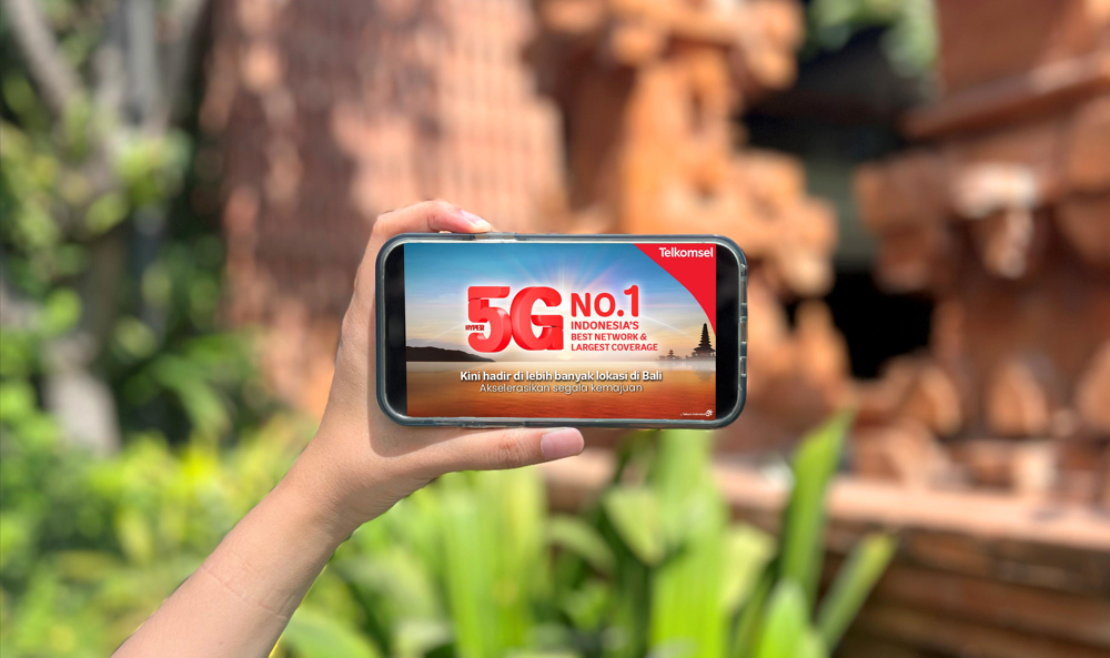 Telkomsel Akselerasi Layanan Jaringan Hyper 5G di Bali