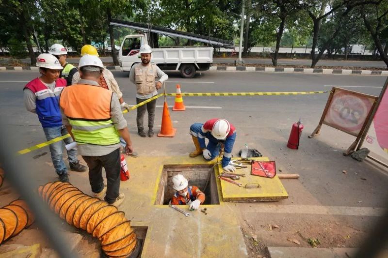 Pipa PGN di Kuningan Jaksel kembali normal, layanan gas lancar