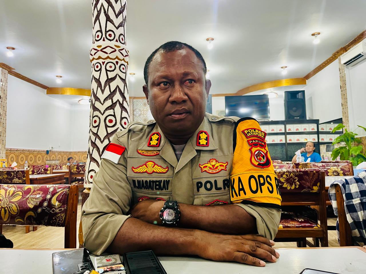 Jelang HUT ke-79 RI, Kapolres Jayapura ajak warga jaga keamanan dan ketertiban Jelang HUT ke-79 RI, Kapolres Jayapura ajak warga jaga keamanan dan ketertiban