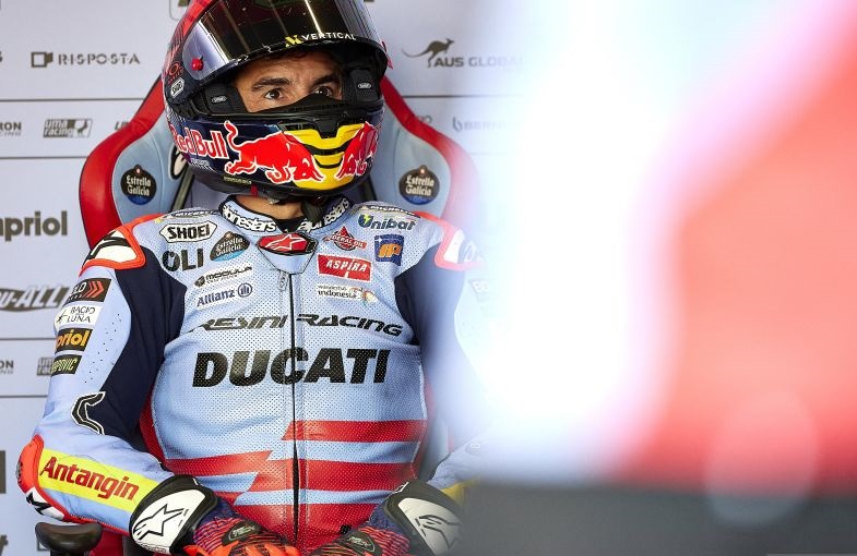 Marquez masih petik hal positif saat ia terjatuh di Sprint GP Inggris Marquez masih petik hal positif saat ia terjatuh di Sprint GP Inggris
