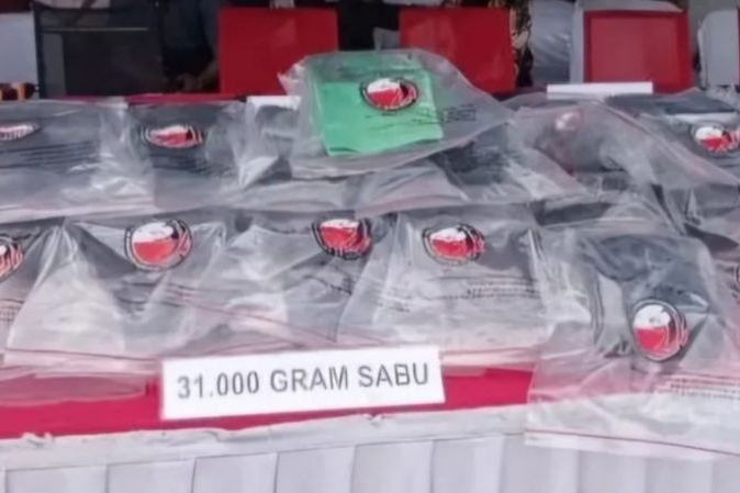 Polrestabes Medan gagalkan peredaran 31 kg sabu-sabu Polrestabes Medan gagalkan peredaran 31 kg sabu-sabu