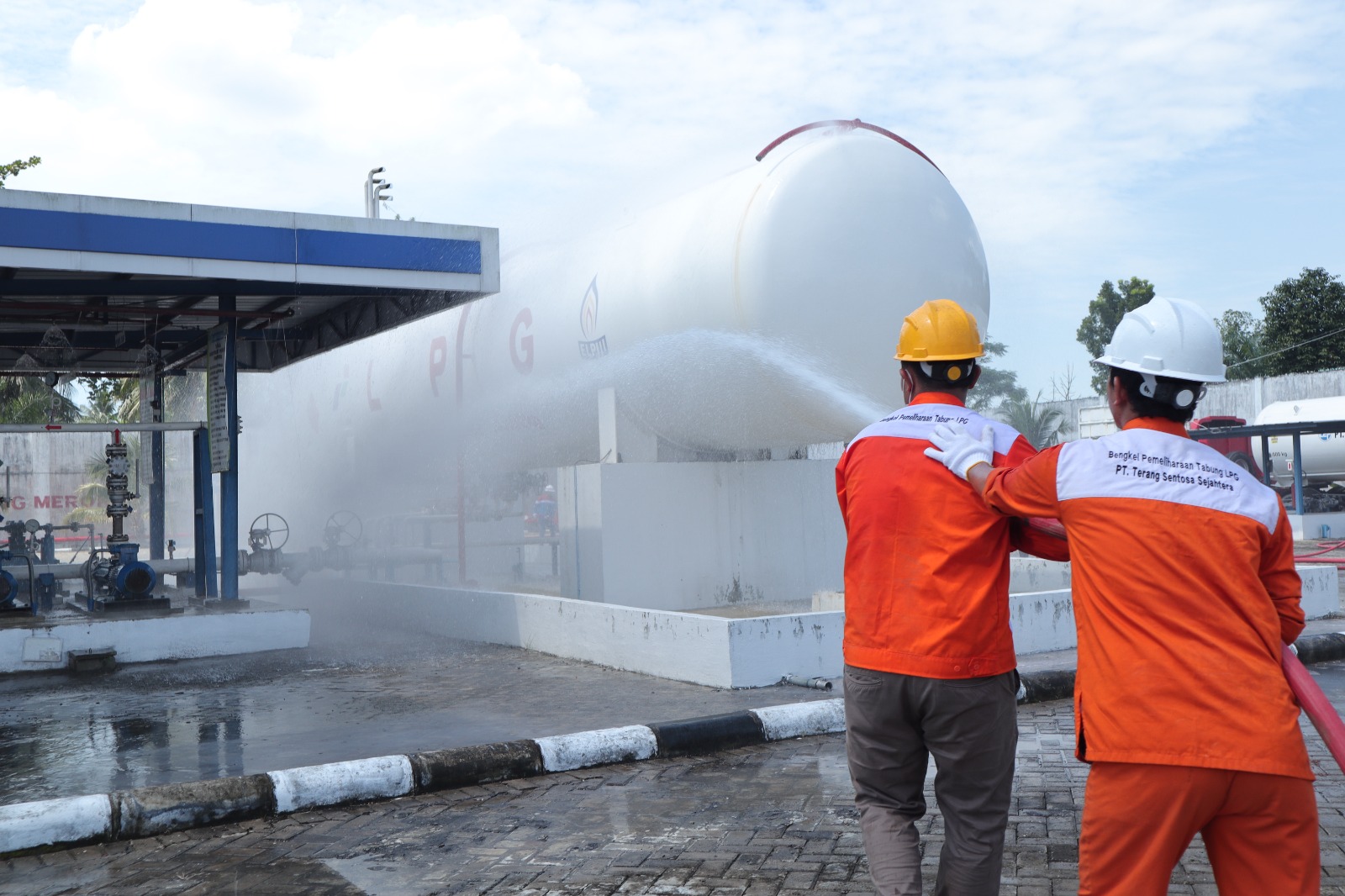 Gelar simulasi PKD, Pertamina Patra Niaga Sumbagut asah kesiapsiagaan petugas SPBE Gelar simulasi PKD, Pertamina Patra Niaga Sumbagut asah kesiapsiagaan petugas SPBE