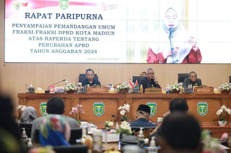 DPRD Kota Madiun percepat pengesahan Raperda Perubahan APBD 2024