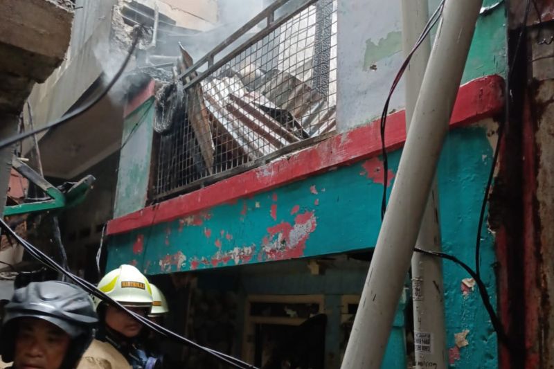 Kebakaran rumah di Galur Jakpus diduga akibat korsleting listrik