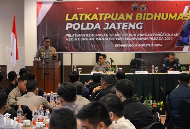 Humas Polda Jateng gembleng diri bina komunikasi harmonis Humas Polda Jateng gembleng diri bina komunikasi harmonis