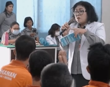 Warga Binaan Rutan Kelas I Medan ikuti penyuluhan kesehatan Warga Binaan Rutan Kelas I Medan ikuti penyuluhan kesehatan