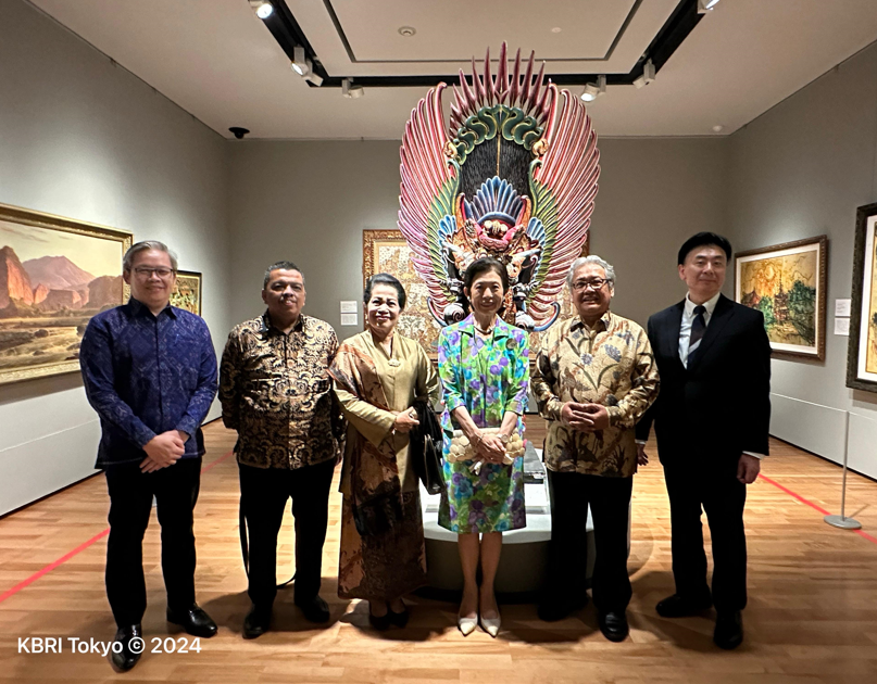 Putri Takamado Hadiri Promosi Seni Budaya Indonesia di Tokyo Fuji Art Museum