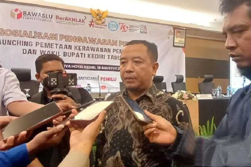 Bawaslu Kabupaten Kediri edukasi pentingnya netralitas ASN