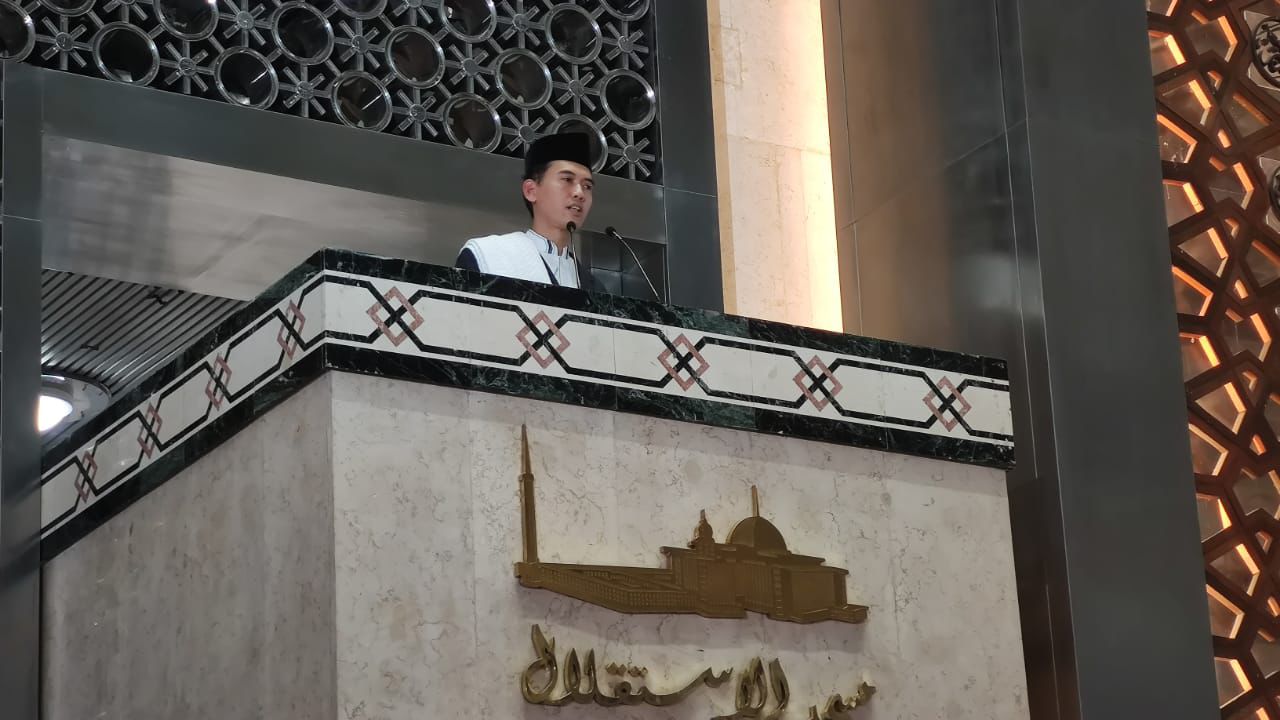 Prestasi Veddriq dan Rizki menjadi tema khutbah Jumat di Masjid Istiqlal Prestasi Veddriq dan Rizki menjadi tema khutbah Jumat di Masjid Istiqlal