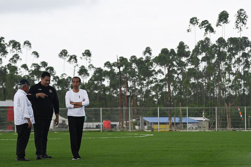 Pemerintah tegaskan Training Center PSSI di IKN sudah tahap akhir Pemerintah tegaskan Training Center PSSI di IKN sudah tahap akhir