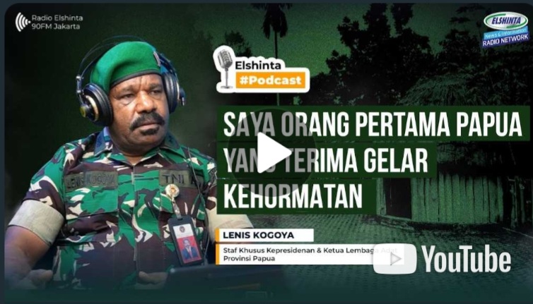 Lenis Kogoya: Panglima perang masyarakat adat papua menerima pangkat Letkol Tituler Lenis Kogoya: Panglima perang masyarakat adat papua menerima pangkat Letkol Tituler