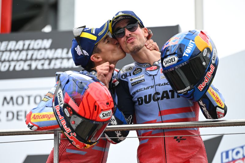 Marquez sebut merasa beruntung bisa finis 10 besar di latihan Silverston Marquez sebut merasa beruntung bisa finis 10 besar di latihan Silverston