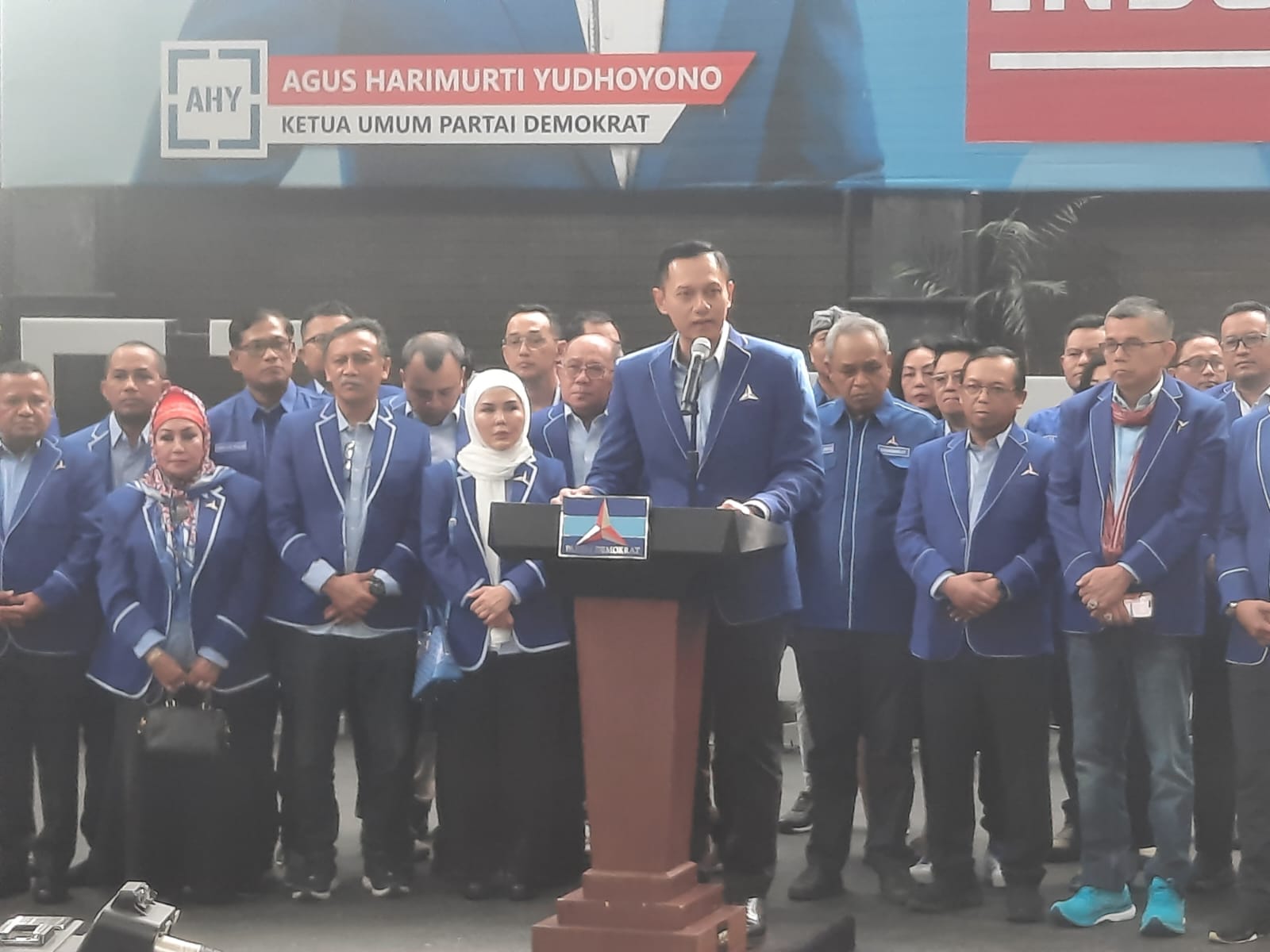 Soal jatah kursi kabinet, Demokrat serahkan sepenuhnya ke Prabowo Soal jatah kursi kabinet, Demokrat serahkan sepenuhnya ke Prabowo