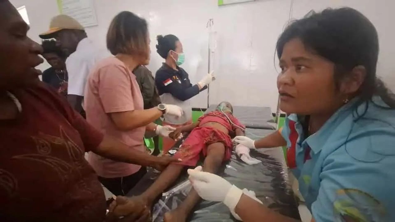KKB serang Pospam TNI-Polri Intan Jaya, 1 anak tewas, 1 luka tembak KKB serang Pospam TNI-Polri Intan Jaya, 1 anak tewas, 1 luka tembak