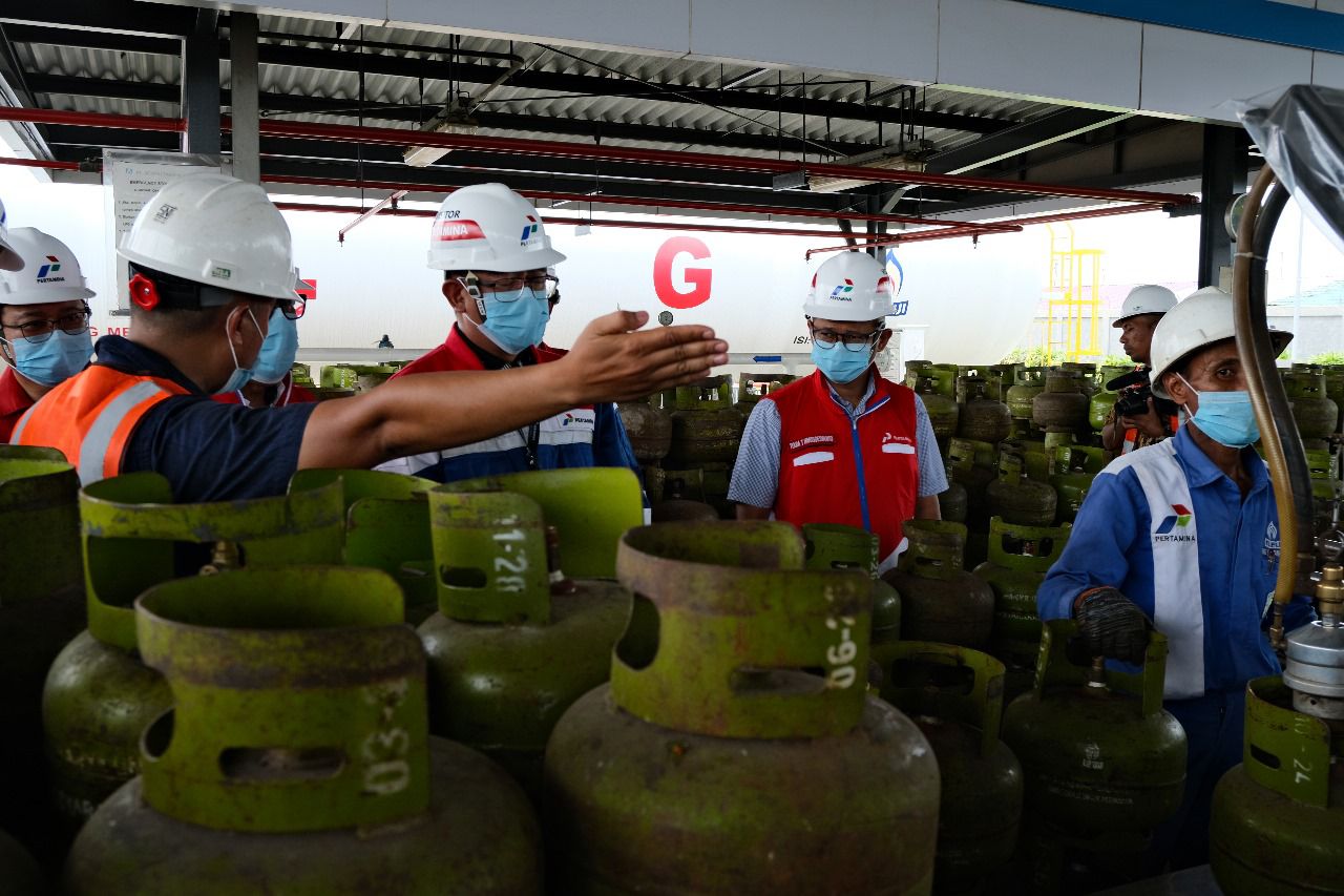 Direksi dan komisari Pertamina Patra Niaga pantau kesiapan layanan BBM - LPG jelang lebaran 