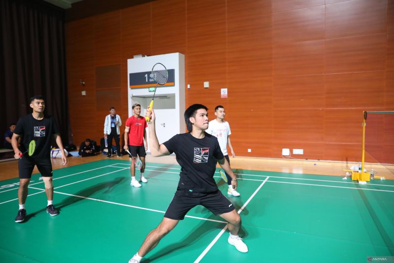 Tim Merah Putih siap hadapi lawan pada Kejuaraan Bulu Tangkis Asia Tim Merah Putih siap hadapi lawan pada Kejuaraan Bulu Tangkis Asia