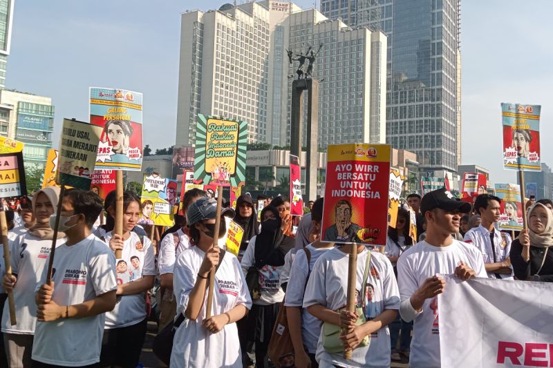 Relawan dari 3 paslon capres sepakat rekonsiliasi dan kawal pemerintah