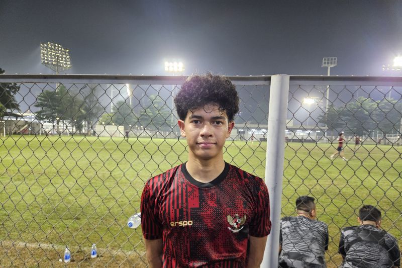 Dillan Yabran nikmati pemusatan latihan timnas U-20 Dillan Yabran nikmati pemusatan latihan timnas U-20