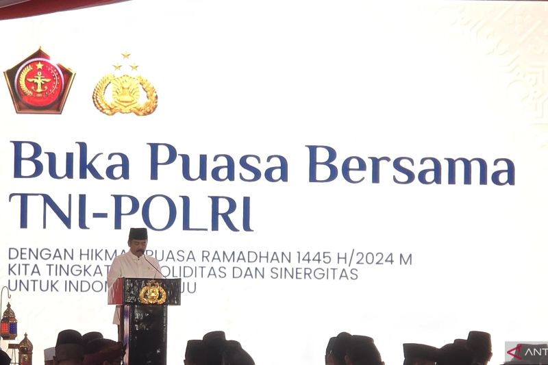 Menko Polhukam nilai TNI-Polri berhasil jaga kondusifitas saat pemilu