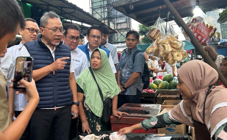 Mendag sebut harga beras dan bawang merah mulai normal Mendag sebut harga beras dan bawang merah mulai normal