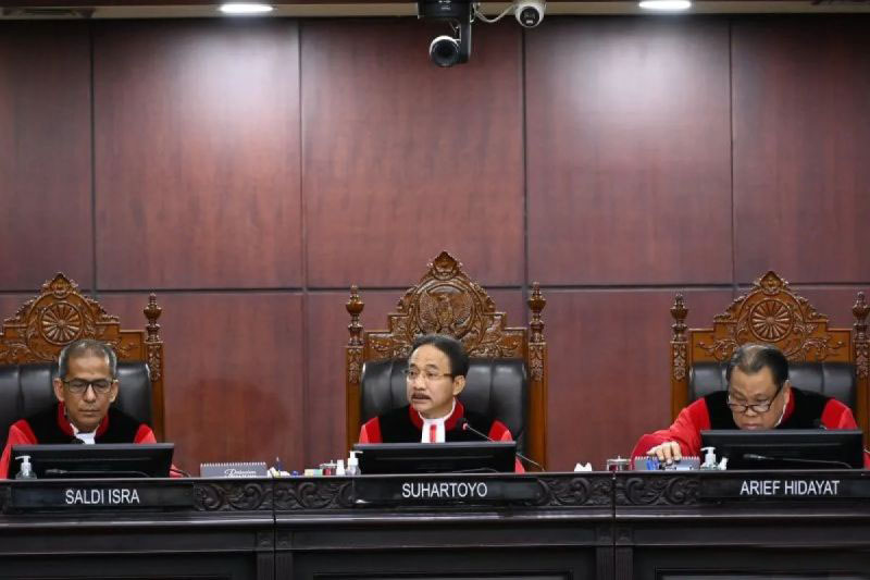 Pendapat berbeda, Arief Hidayat nilai PHPU Pilpres kabul sebagian