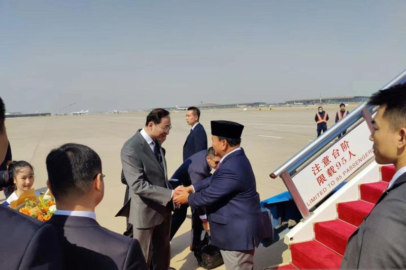 Prabowo dijadwalkan bertemu Xin Jinping di China sore ini Prabowo dijadwalkan bertemu Xin Jinping di China sore ini