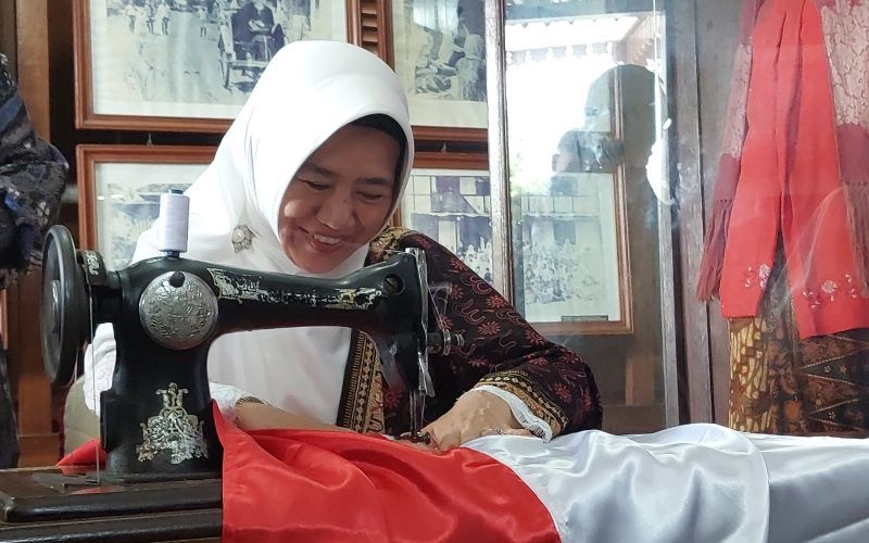 Anggota DPD usulkan bendera untuk IKN dijahit di Persada Fatmawati