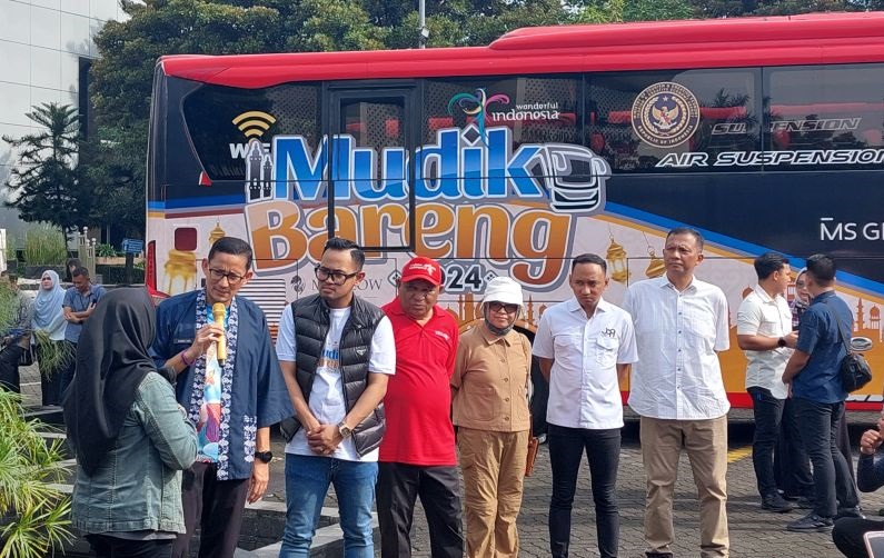 Kemenparekraf gelar mudik gratis dengan 500 peserta Kemenparekraf gelar mudik gratis dengan 500 peserta