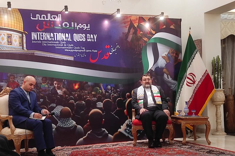 Dubes Iran sebut Hari Al-Quds momentum sampaikan solidaritas Palestina