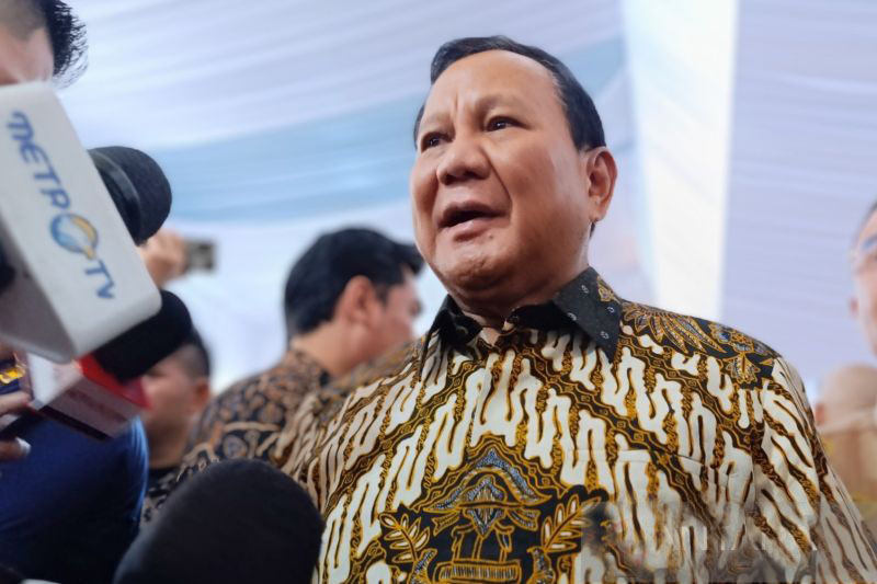 Prabowo hadir open house guna silaturahmi dengan kader Gerindra