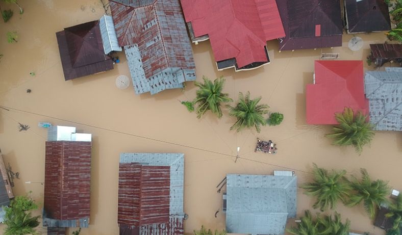 600 rumah di Rusia terendam banjir, 14.000 orang dievakuasi 600 rumah di Rusia terendam banjir, 14.000 orang dievakuasi