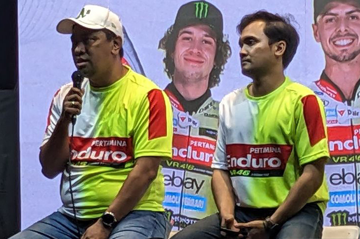 Pertamina beri kesempatan pembalap Indonesia masuk VR46 Riders Academy Pertamina beri kesempatan pembalap Indonesia masuk VR46 Riders Academy