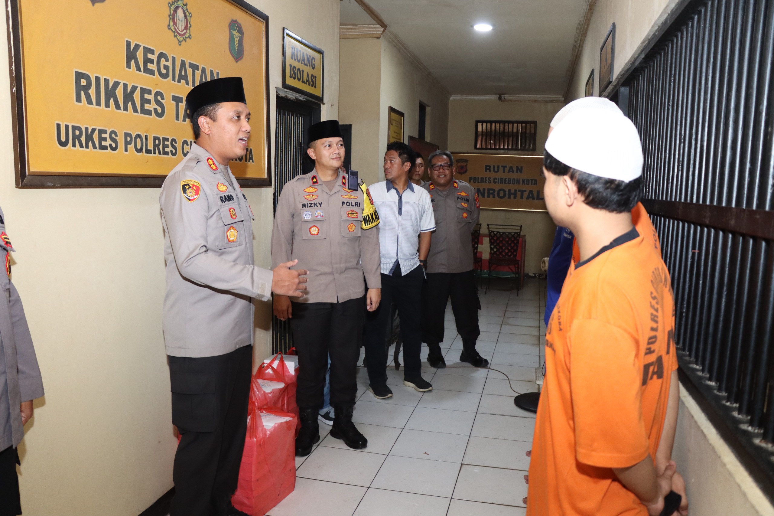 Kapolres Cirebon Kota gelar halal bihalal bersama tahanan