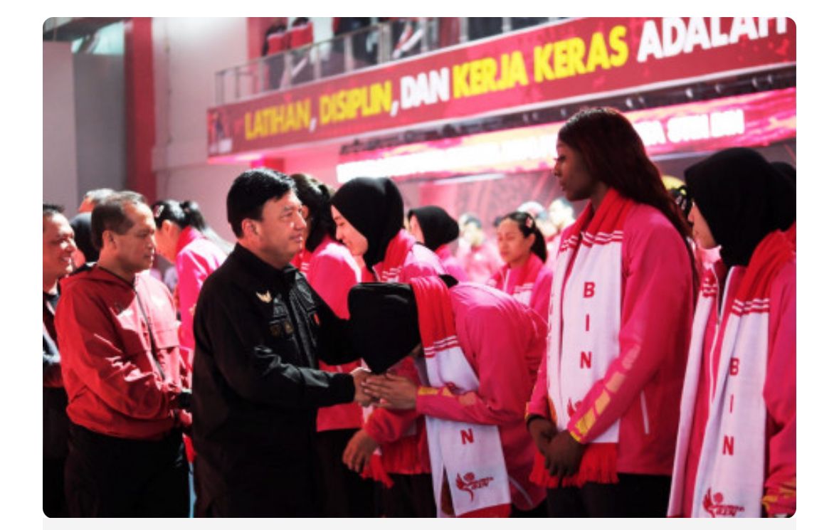 Diperkuat Megawati, Kepala BIN lepas Tim Voli Jakarta BIN dan STIN BIN untuk Proliga 2024 Diperkuat Megawati, Kepala BIN lepas Tim Voli Jakarta BIN dan STIN BIN untuk Proliga 2024