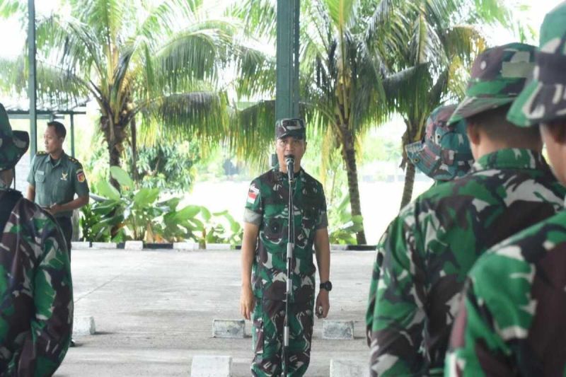 Pangdam XIII/Merdeka berangkatkan Satgas bencana alam ke Sitaro