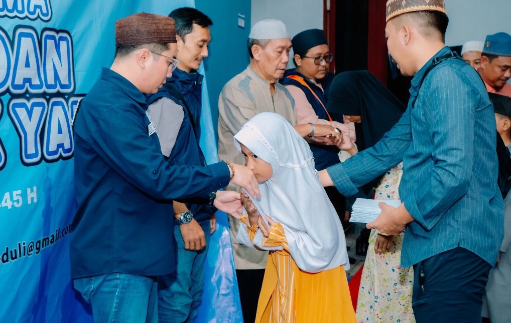 OK OCE Kemanusiaan berikan santunan bagi ratusan anak yatim di Jakarta Utara