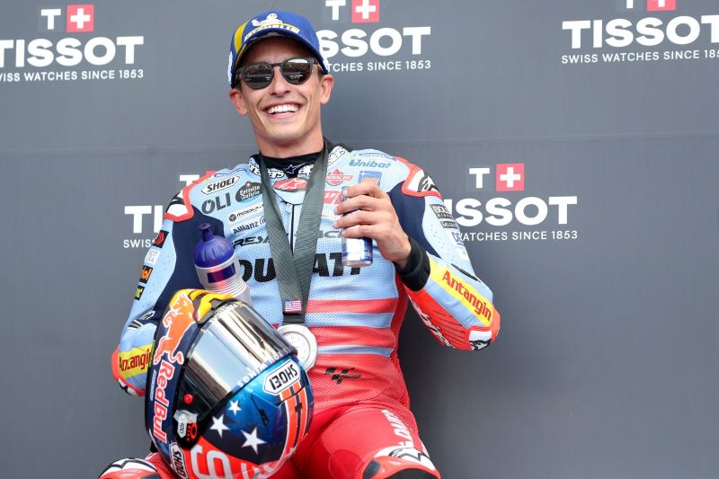Marquez incar podium di Race MotoGP Amerika Marquez incar podium di Race MotoGP Amerika