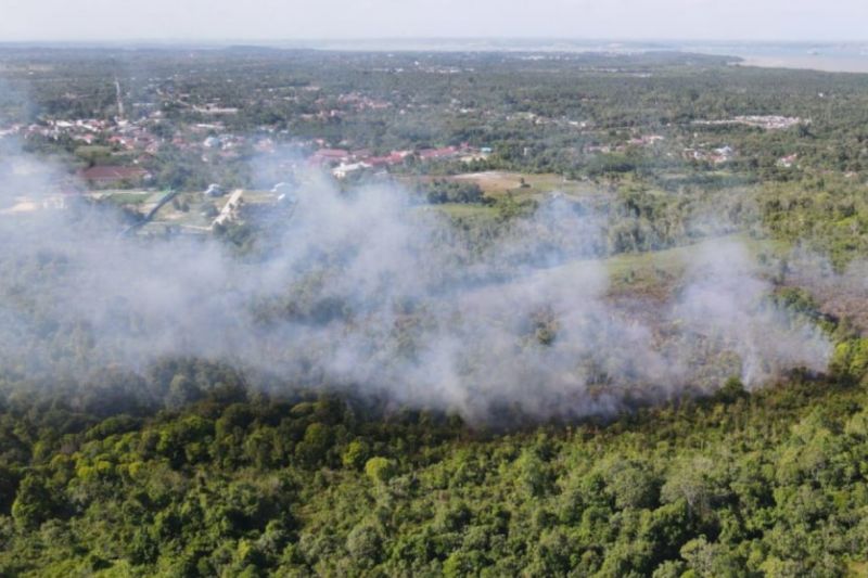 BMKG temukan 167 titik panas tersebar di Kaltim
